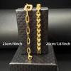 2-Piece Set Women's Bracelets, Heart-Shaped Bracelets Zinc Alloy Minimalist Style Halloween Gift Birthday Gift