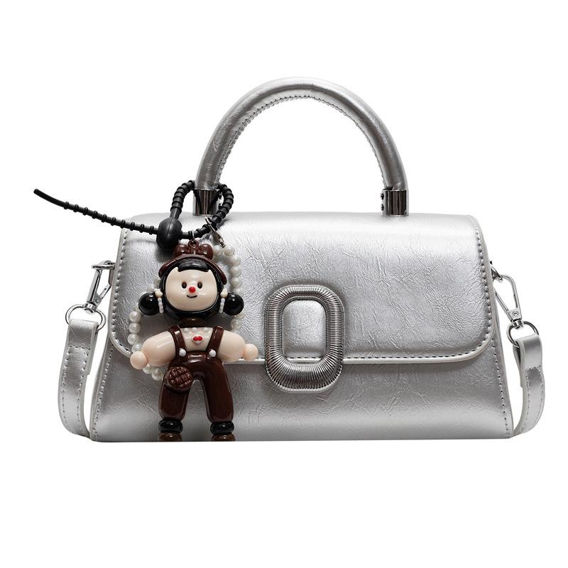 2025 New Hot-selling High-end Temperament Light Luxury Portable Small Square Bag Women's Versatile Fashion Simple Wind Messenger Bag