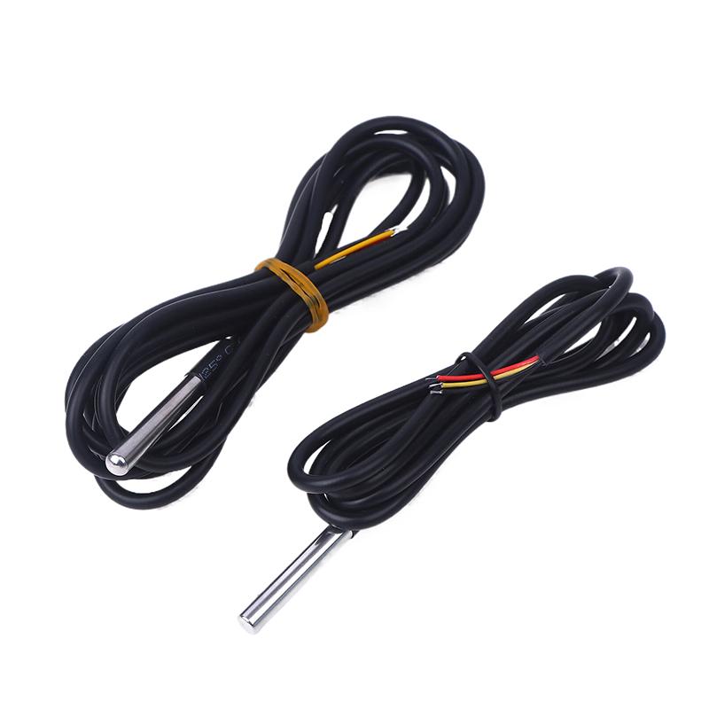 1Pcs Ds18B20 Waterproof Thread Temperature Probe Temperature Sensor Stainless Steel For Arduino
