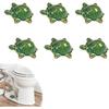 Ceramic Turtle Knob Covers Toilet, Toilet Bolt Covers Decorative, Turtle Toilets Bolt Cover,  for Bathroom Decor, Housewarming Gifts & Decor Lovers