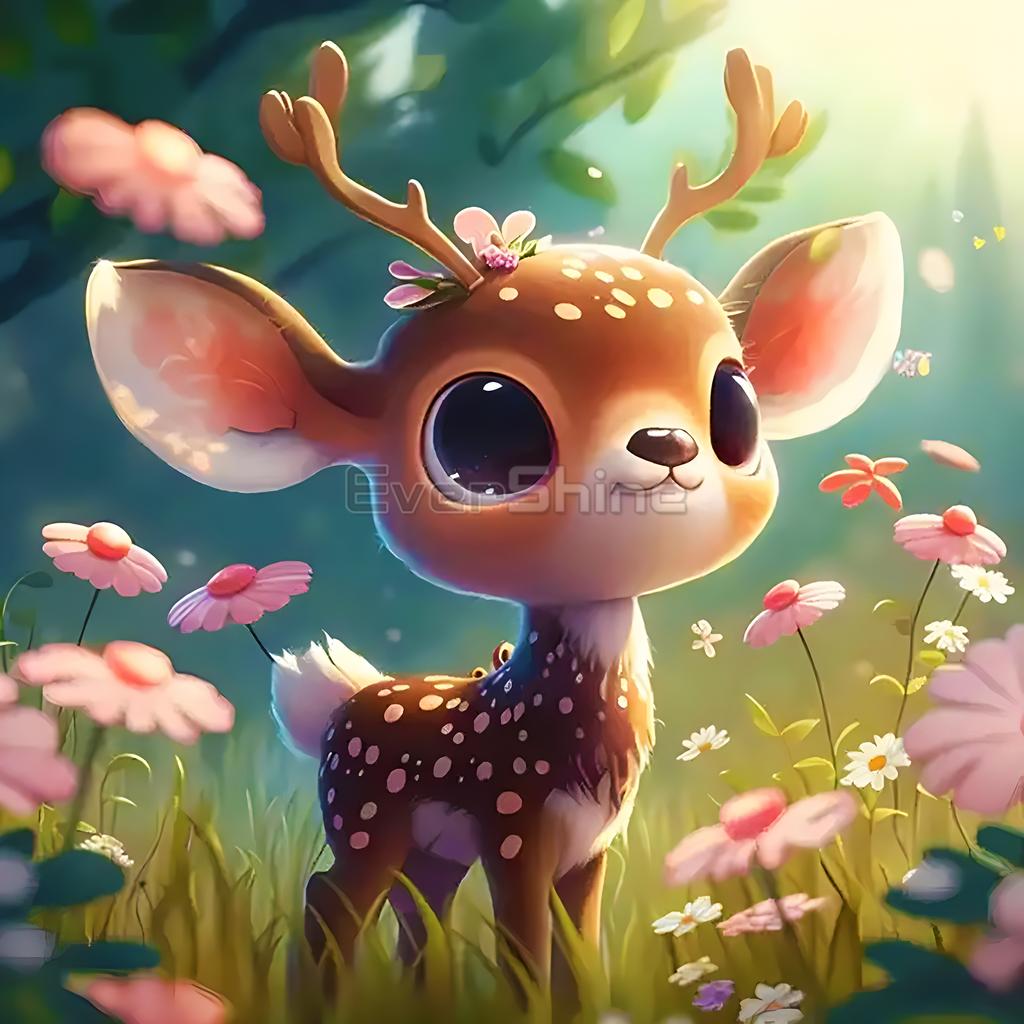 EverShine 5D DIY Diamond Painting Tiger Cat Rhinestone Pictures Mosaic Animal Cross Stitch Kit Embroidery Cartoon Wall Stickers