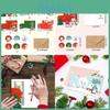 Christmas Money Card Envelope With Santa Claus Print For Holiday Cash Present And Party Decor