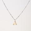 HARANG HR 25N_Triangle Cut Gem Necklace