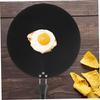PRETYZOOM Non-Stick Flat-Bottom Cooking Pan for Steak, Omelettes, and Crepes with Handle