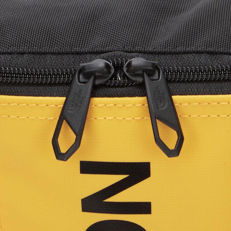 The North Face Large Letter Logo Zipper Closure Polyester Shoulder Bag Unisex Shoulder Bag Yellow NN2PN41B