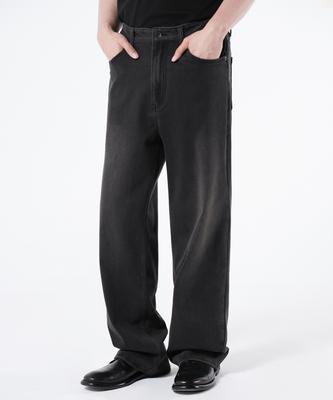 Beulaendideu Wide Denim Sweat Pants [Brushed Gray]