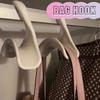 5Pcs Widen Plastics Hanger Connection Hook Stackable Space Saving Storage Multifunctional Bag And Hat Hanging Rack