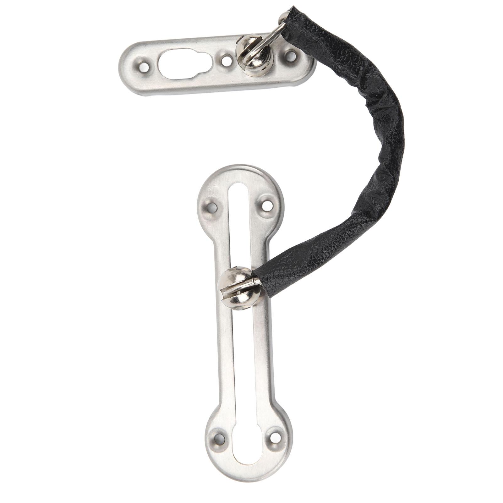 

Дверная цепочка Замок Цепочка из нержавеющей стали Защита двери Замок безопасности двери для отеля, квартиры