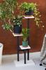PEAK Universal Flower Stand - White, 3-tier Flower Stand for 3 Pots