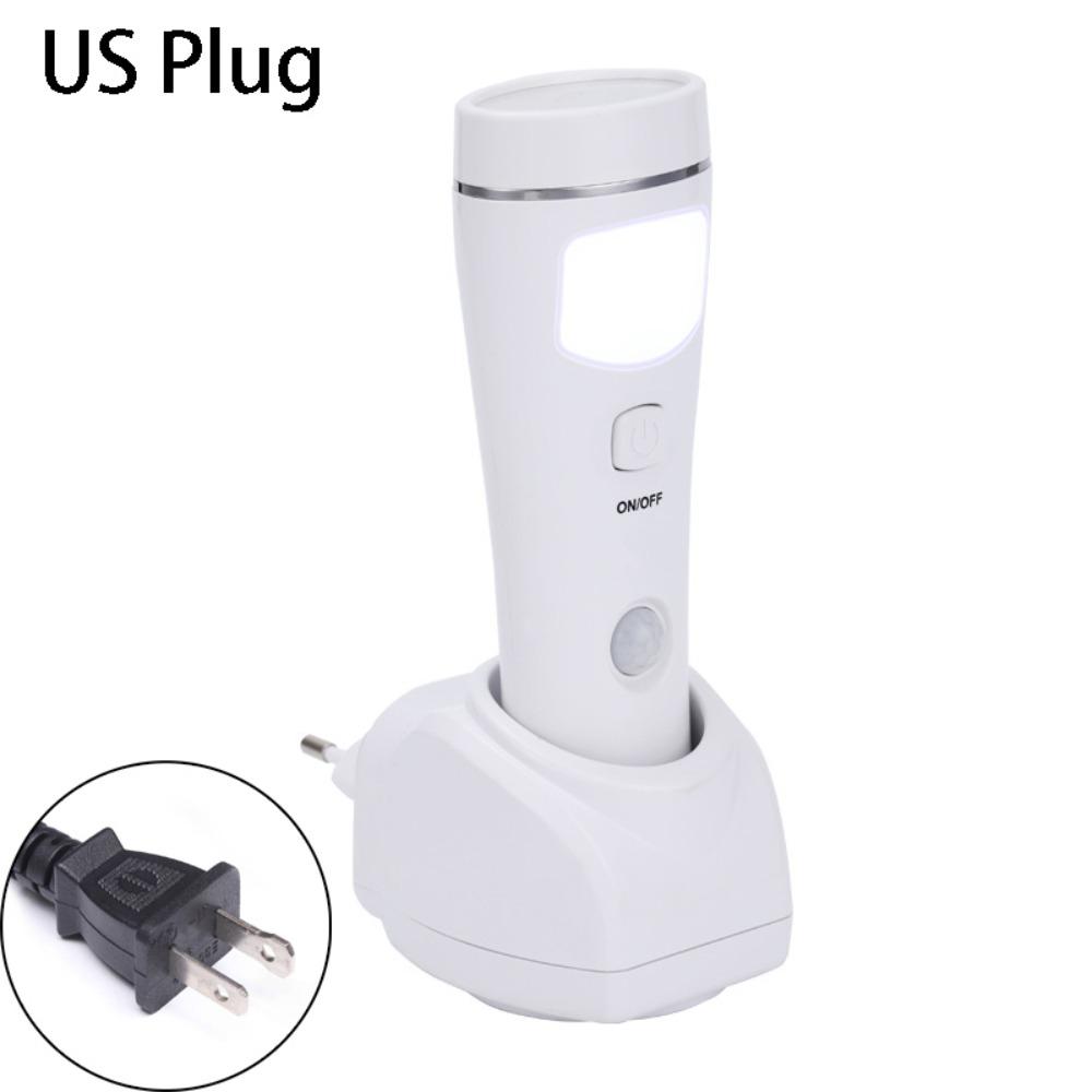 Motion Sensor LED Emergency Lights Rechargeable Power Outage Light 4-in-1 Plug-in Flashlight Night