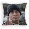 Rapper Singer EEminem Pillow Case Antidustmite Pillowcase Invisible Zipper Silky Short Plush Sofa Cushion Cover