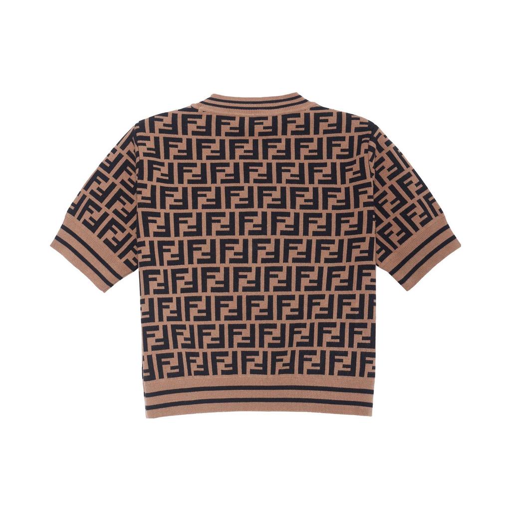 Fendi Kids Sweaters Crew Neck Moderate JFG069AEYDF15B6
