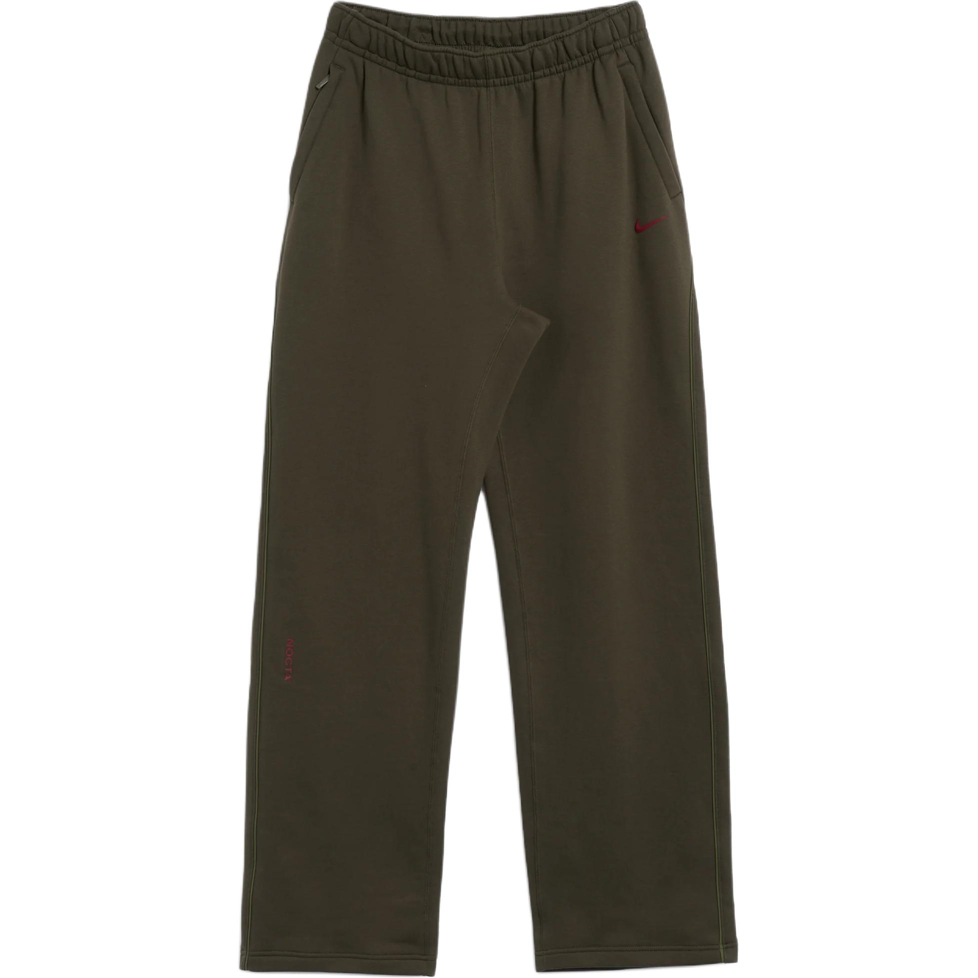 Nike X Drake Nocta Collaboration Ss25 Open Hem Fleece Sweatpants Men bottoms FZ4675-325 L