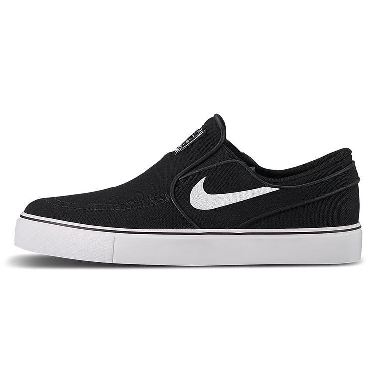 Nike SB Stefan Janoski Canvas Slip Black White GS 882988-002