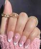 24pcs Detachable Ballerina False Nails Wearable Fake Nails Full Cover Long Nail Tips Manicure Tool Press On Nails