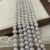 White Nearround Pearl 9-11mm For Jewelry Making DIY Necklace Bracelet Earrings Accessory