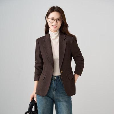 Trueman Women's Wool Blend Suit Jacket
