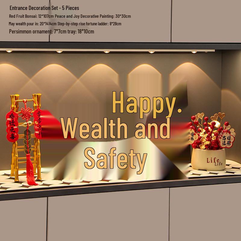 Prosperous New Chinese Style Housewarming Decoration Set