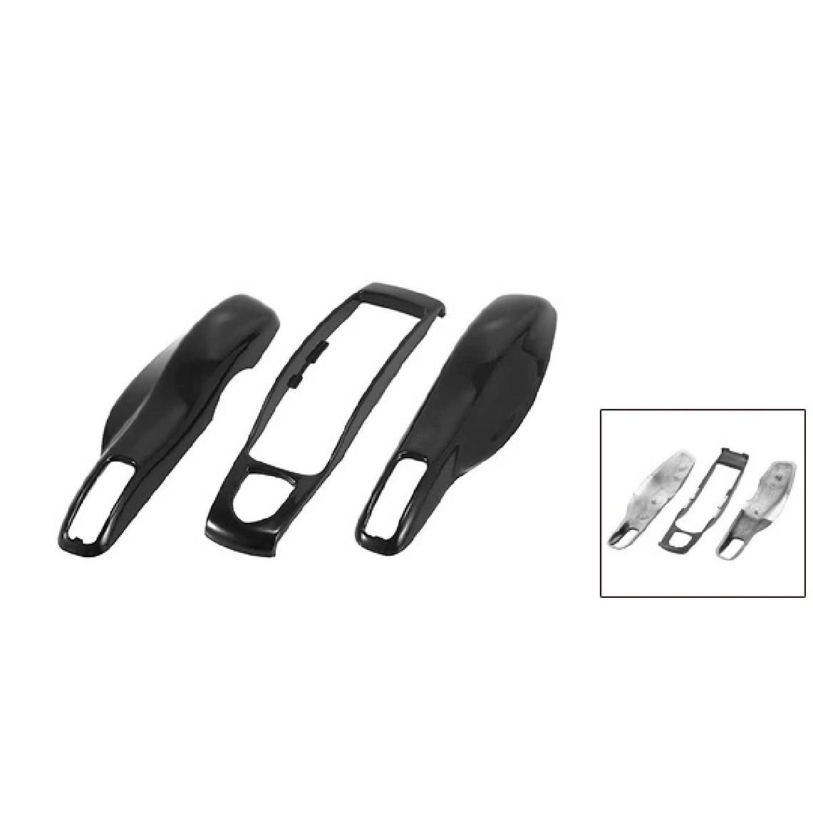 

X Autohaux 1 Set Car Remote Key Cover Remote Key Fob ABS Case Shell Protectors for Porsche Cayenne Panamera чёрный