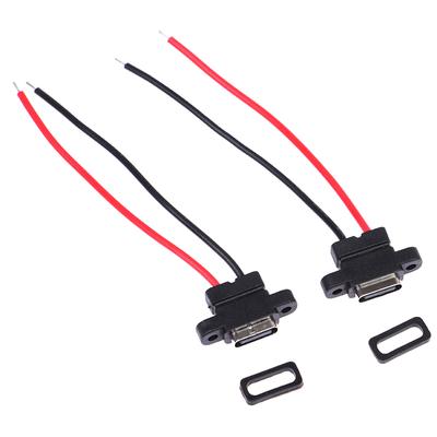 2ks USB 3.1 konektor Type-C 2pin Smd Smt zásuvka pro rychlé nabíjení