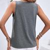 TikTok Trendy European Summer Sleeveless Camisole - Women's Casual Basic Solid Color Versatile Top