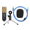 Condenser Microphone Stable USB Desktop Tripod MIC High Sensitivity   Angle for PC