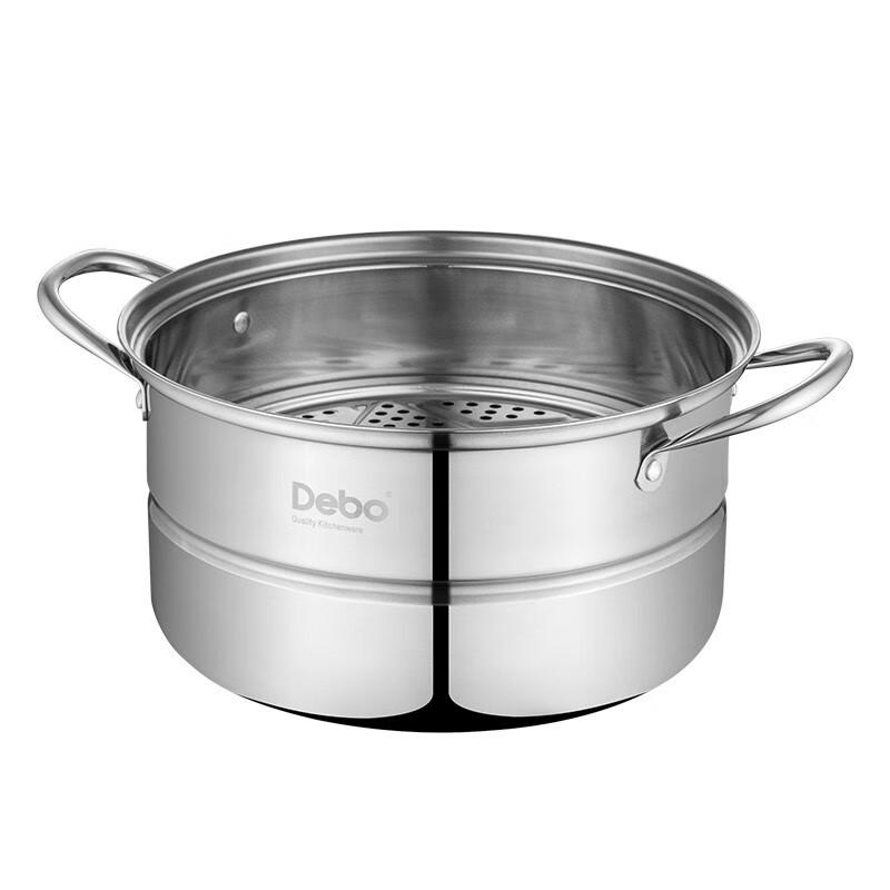 DeBao Madrid Edelstahl Doppelschicht Dampfgarer