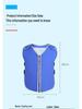 Cooling Vest with Ice Packs for Outdoor Heatstroke Prevention and Construction Relief