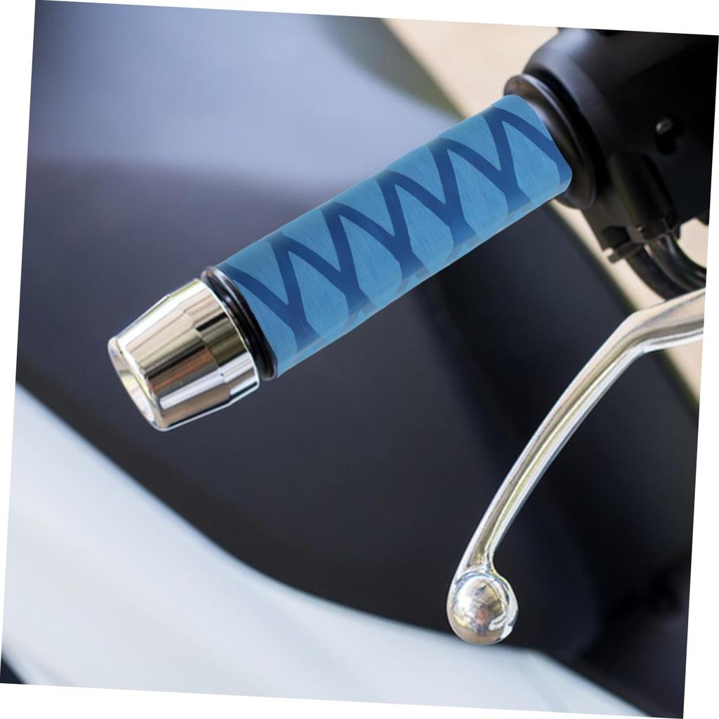 Anneome 2pcs Bike Grip Bike Throttle Handle Cover Bike Replacement Grip Cover Bike Handlebar