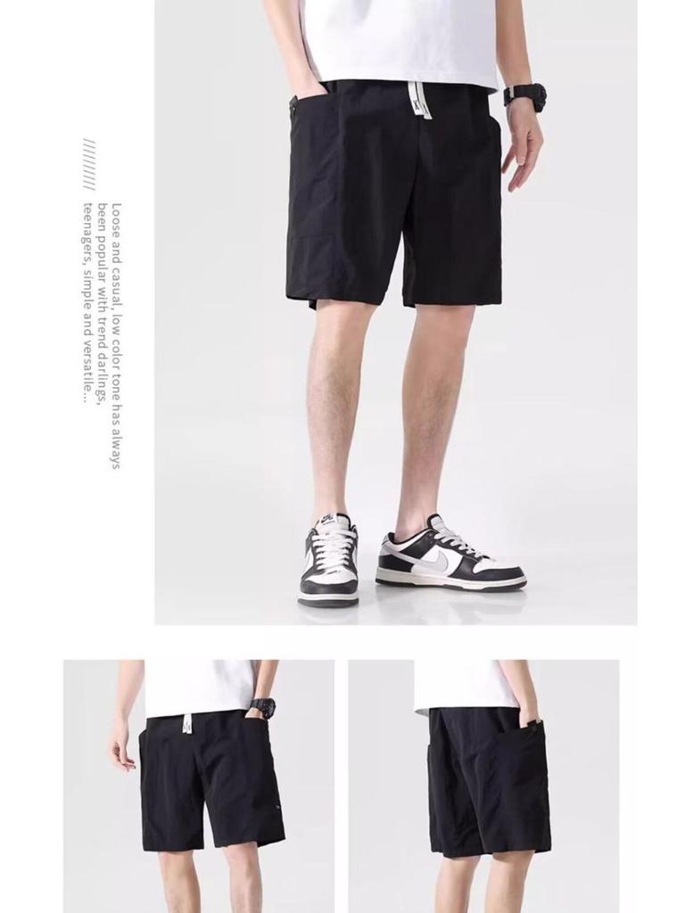 American Style Quick-Dry Summer Sports Shorts - Trendy Casual Loose Fit Five-Point Pants