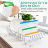 10 Pack Reble Sandwich Bags, Dishwasher Safe Food Storage Bags, Leakproof Freezer Bags for Marinate Meats, Travel, Lunch, 2 Gallon 3 Sandwich 5 Snack