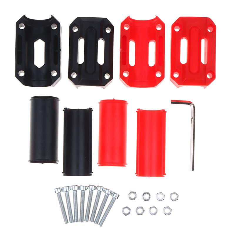2Pcs Fit For 22/25/28Mm For Engine Bumper Guard Blocks Decorative Block Crash Bar Motorcycle Engine Guard Protector