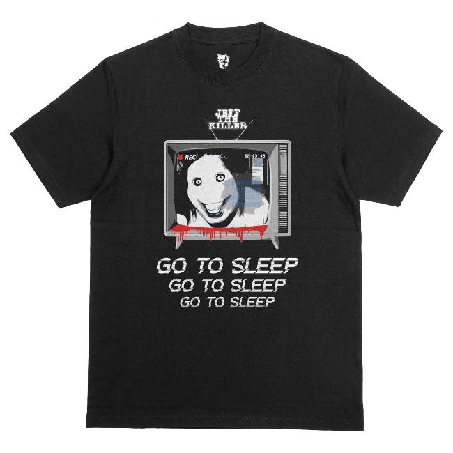 Jeff The Killer TV Creepypasta Shirt Horror T-shirt Goth Grunge Tshirt XL