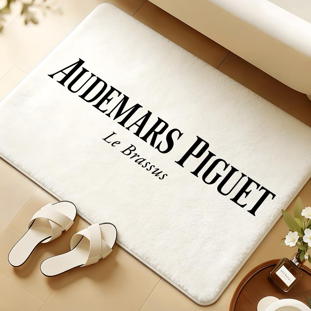 A-audemars P-piguet BRAND Floor Mat Soft Flannel Rug Non-Slip Absorbent Mat For Bathroom Bedroom Home Decor