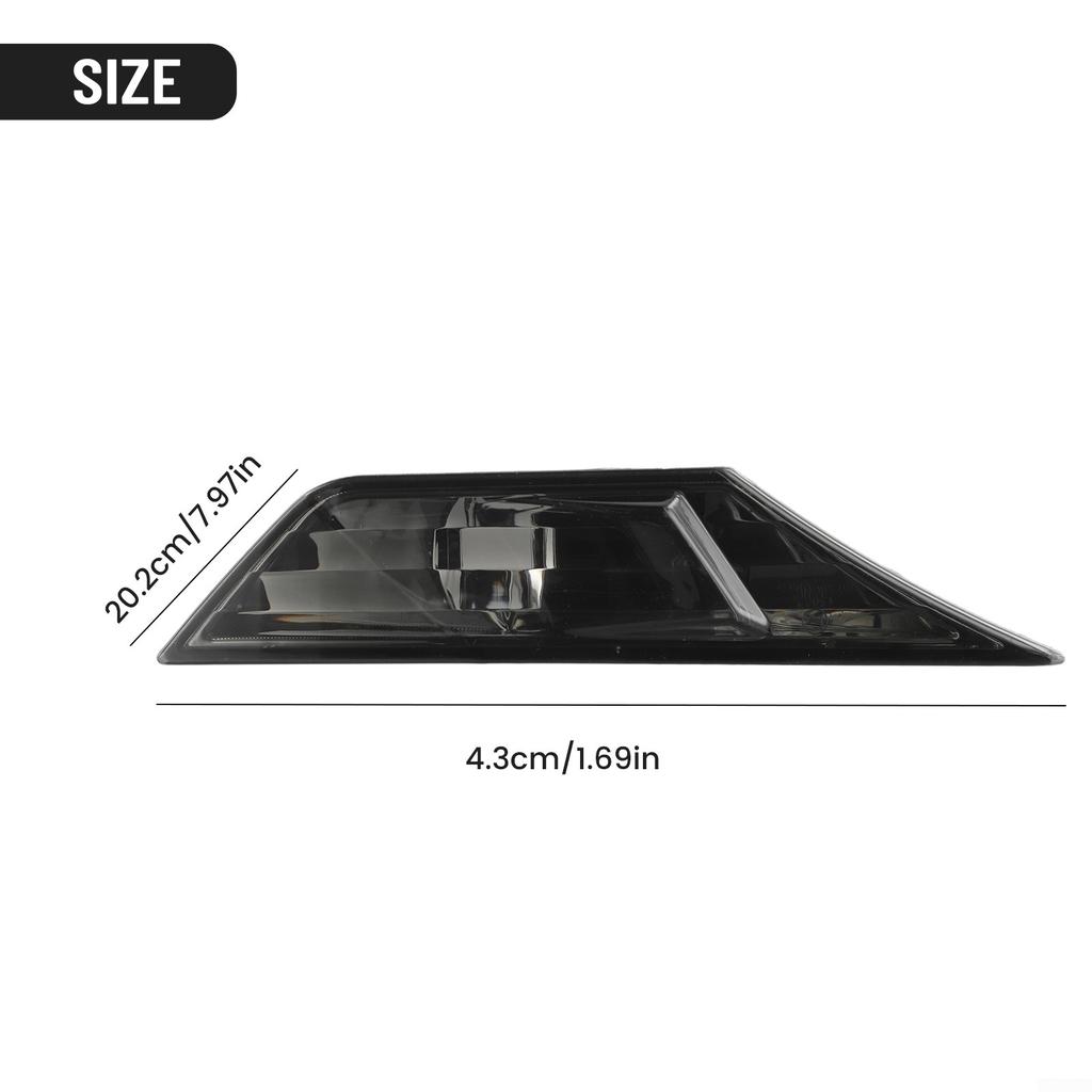 Substitui Luz Marcadora Lateral 20,5*4,5*3,3cm Lente Lâmpada LED