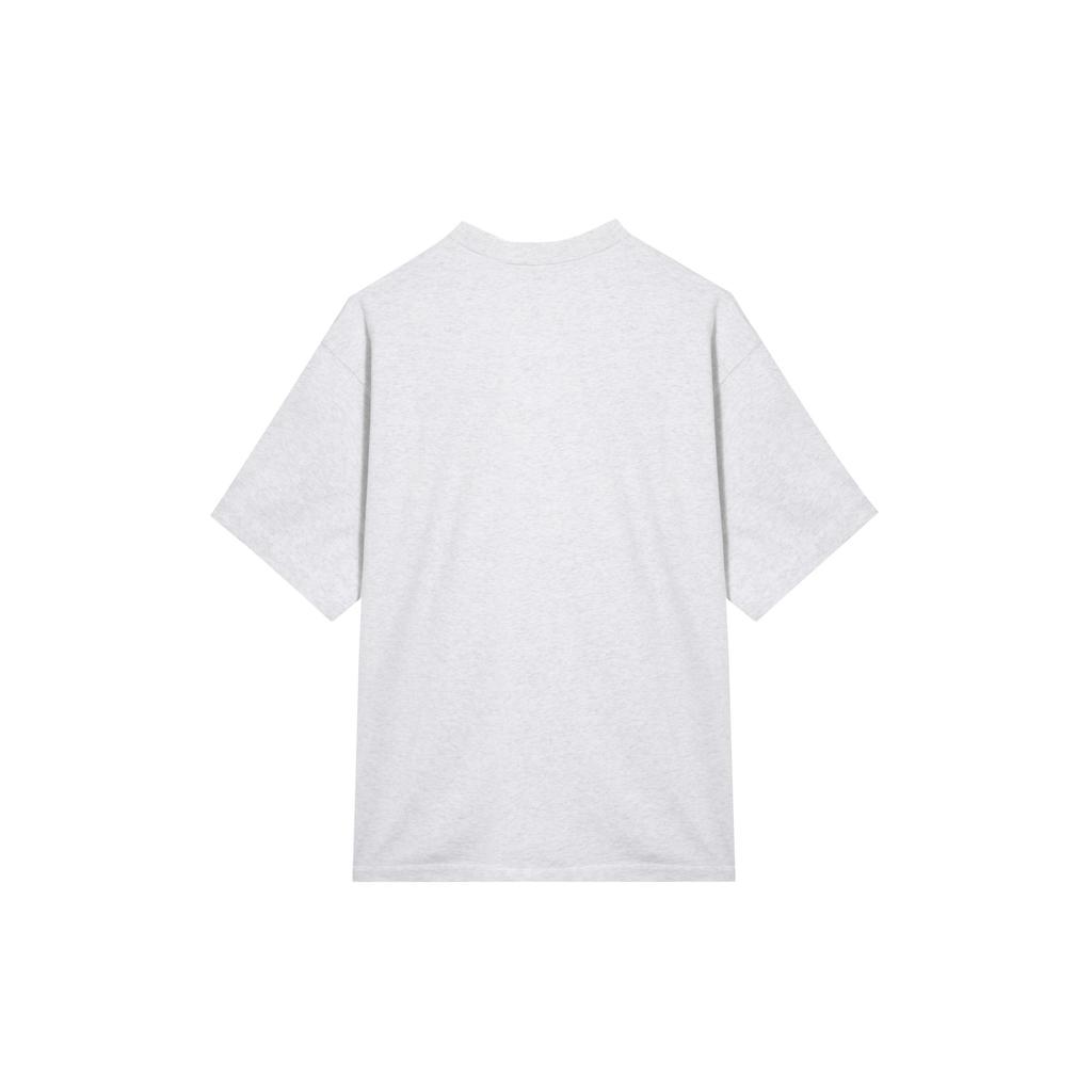 Nike Solo Swoosh Solid Thick Short Sleeve T-Shirt Men Tops Birch FB7866-051