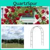 Foldable Wedding Arch Trellis Metal Climbing Plant Support For Garden And Courtyard