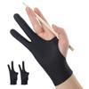 2 Drawing Lycra LCD Tablet Malfunction Illustration for [SZSL] Two-finger Gloves, Pieces, Anti-stain, Gloves, Sweat-proof, Fiber, Gloves, Prevention,