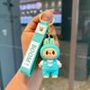 Labubu Cartoon Five Generation Standing Posture Sheep Keychain Pendant Cute Three-dimensional Doll Doll Gifts