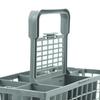 Universal Dishwasher Cutlery Basket with Folding Grid Lid Heavy Duty