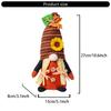 Thanksgiving Dwarf Ornament Plush Dwarf Figure Fall Autumn Decoration for Thanksgiving Home Party Table Centerpieces