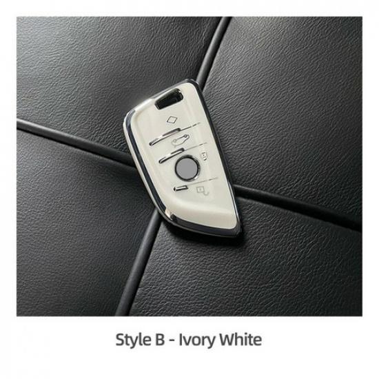 Luxury TPU Remote Car Key Fob Cover Case Shell For BMW 2 3 4 5 X3 X4 2014-2017