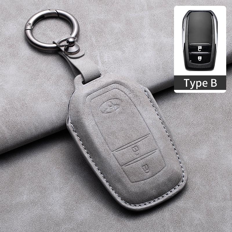 

2/3 Buttons Car Key Case Cover Smart Remote Shell For Toyota Prius Camry Corolla CHR C-HR RAV4 Land Cruiser Keychain Accessories