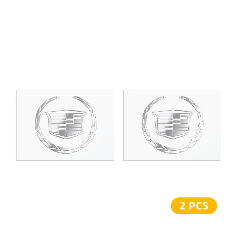 2/5/10pcs Car Logo 3D Metal Stickers Decorative Accessories for Cadillac ATS BLS CT4 CT6 CTS ESCALADE STS XLR XT4 XT5 XTS SLS