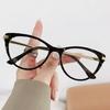 Anti-Blue Light Glasses Women Men Oversized Optical Frame Eye Protection Ultra Light Eyeglasses Office Computer Goggles