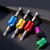 1pc Strong Magnetic Screw Ring, Magnetic Ring Holder for Screwdriver Bits, Anti-Slip, for Drill & Household Repair