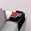 Sofa Armrest Tray Couch Arm Remote Control Cup Holder Tray Sofa Armrest Remote Control And Cellphone Organizer Holder For Snacks