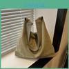 Elegant Large Capacity Nylon Shoulder Bag For Women With Trendy Street Style And Magnetic Closure