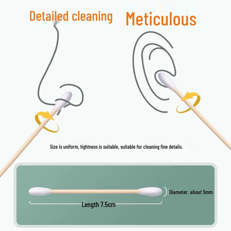 CHAHUA Boxed Cotton Swabs