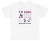 TV Girl T-Shirt Vintage Who Really Cares Tour French Exit Fan-Geschenk Y2K Stil Tee